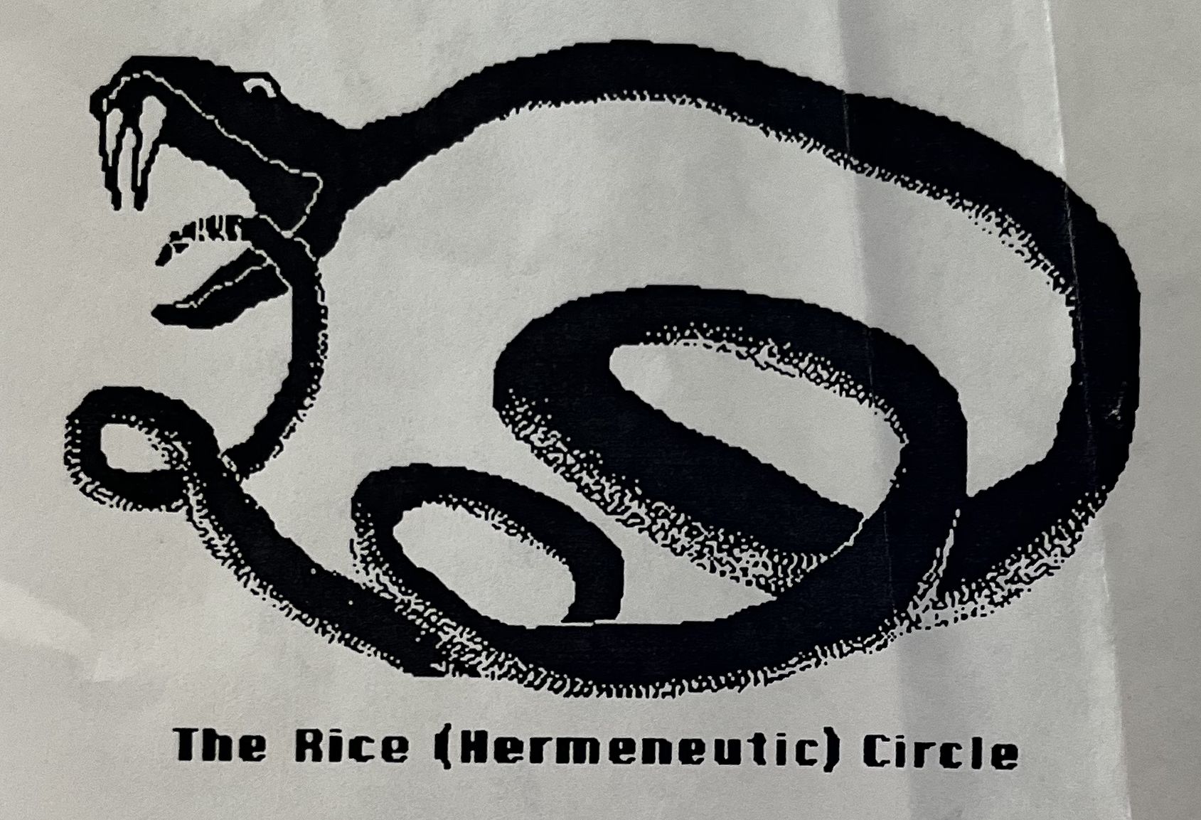 rice circle ourobouros rattlesnake