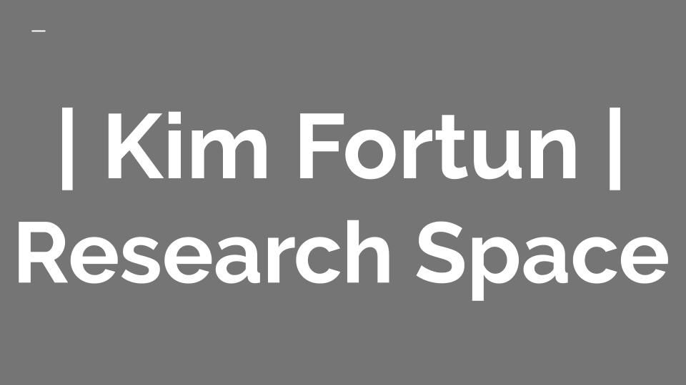 Kim Fortun | Research Space