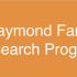 This image says "Raymond Fang, Research Program"